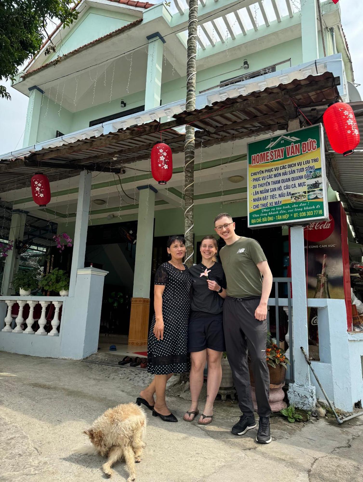 Homestay Van Duc Cu Lao Cham Tân Hiệ Buitenkant foto